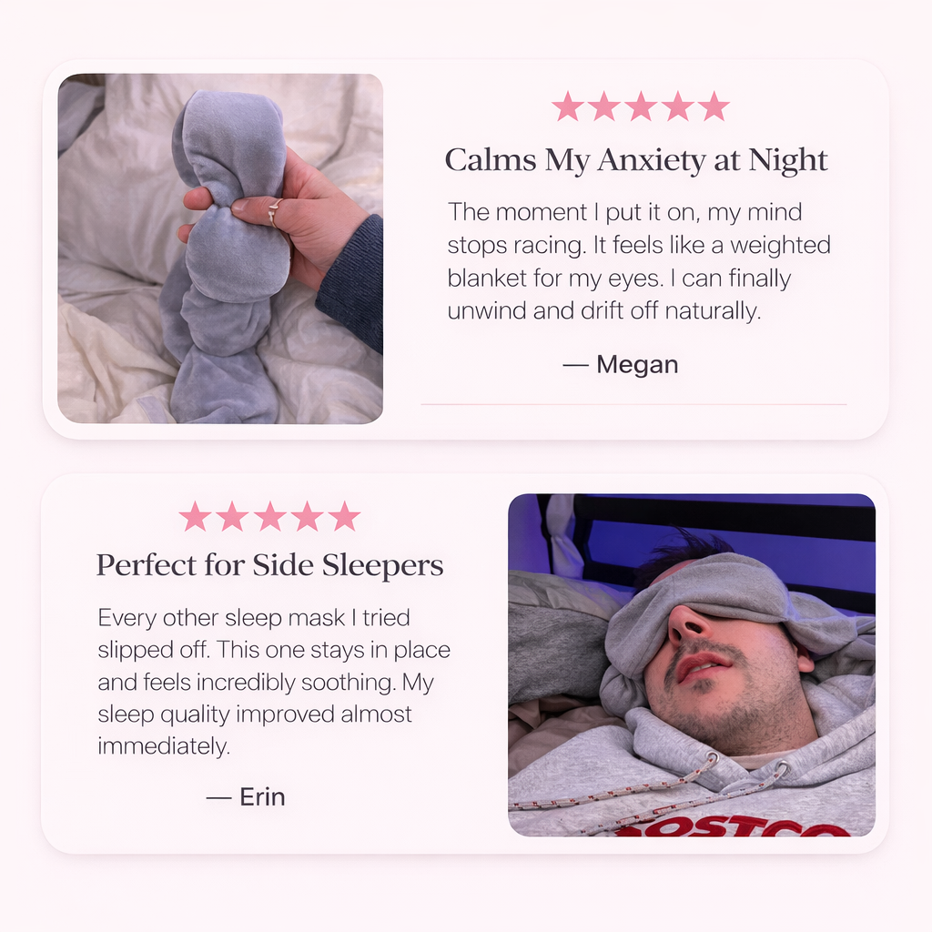 Weighted Sleep Mask