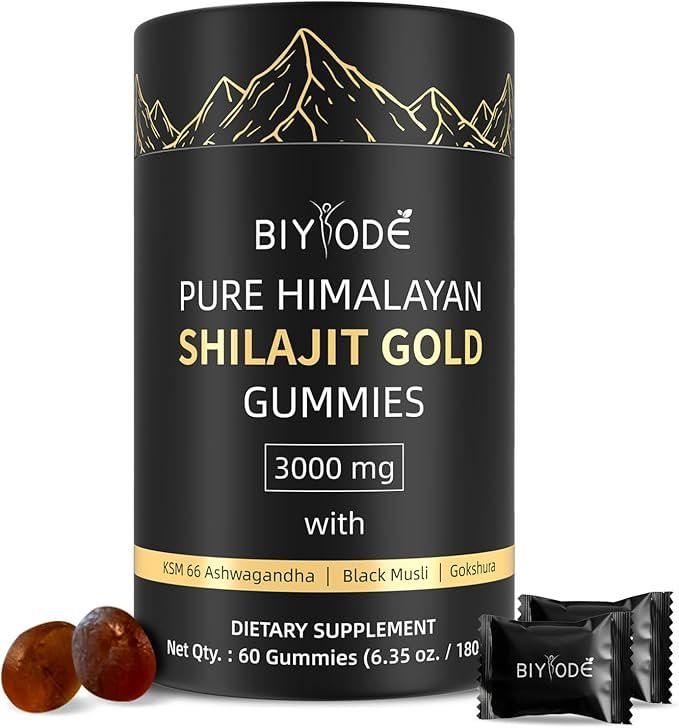 Gomitas de Shilajit | Gomitas de Shilajit Puras del Himalaya