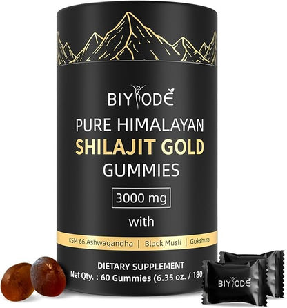 Gomitas de Shilajit | Gomitas de Shilajit Puras del Himalaya