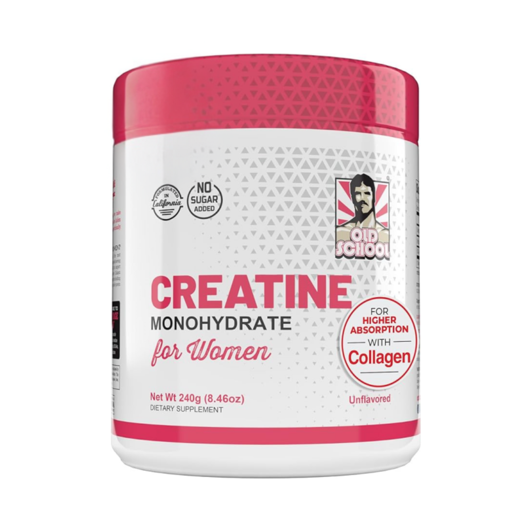 CreaWomen | Polvo de Creatina Monohidratada + Colágeno + BCAA