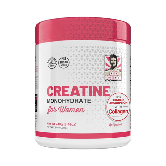 CreaWomen | Polvo de Creatina Monohidratada + Colágeno + BCAA