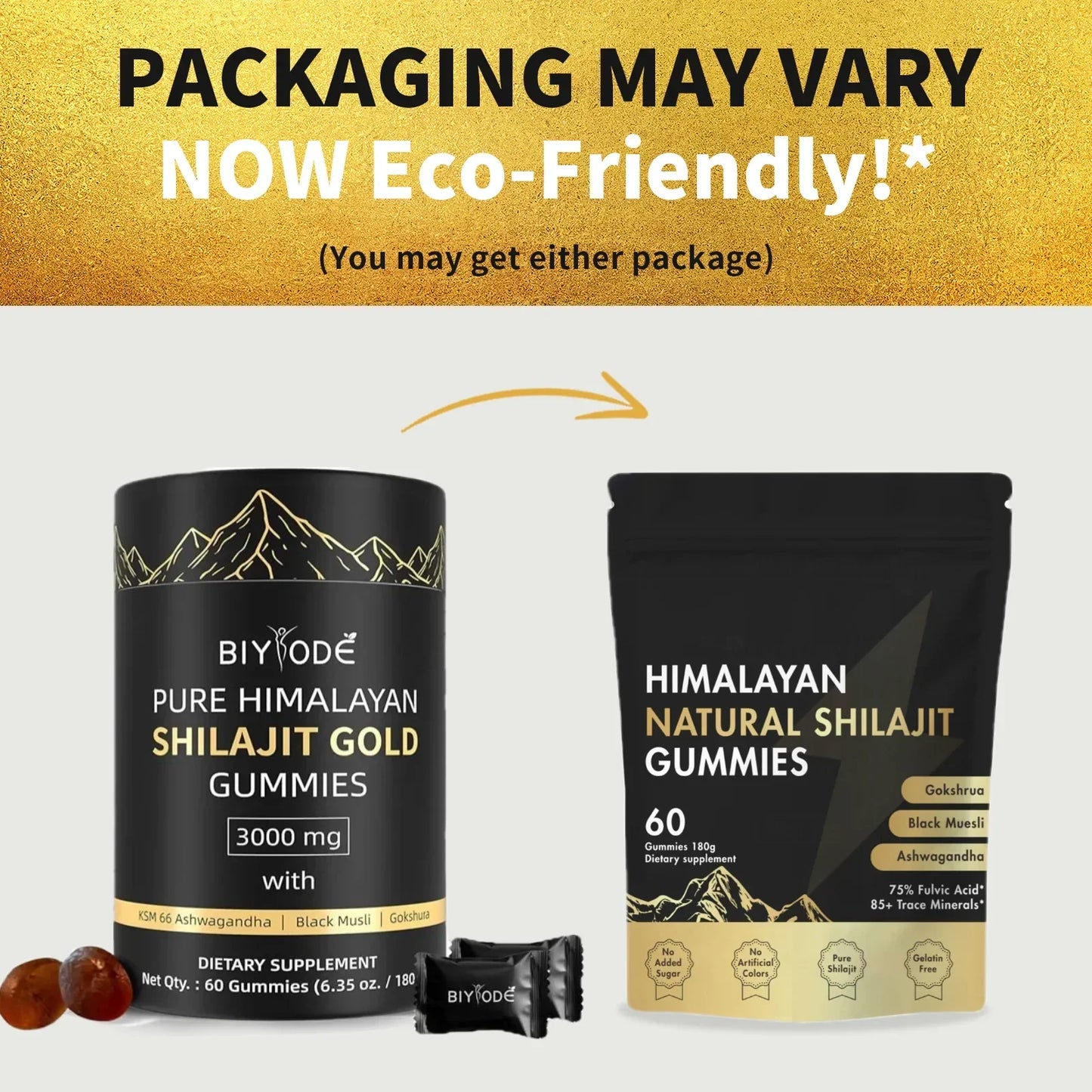 Gomitas de Shilajit | Gomitas de Shilajit Puras del Himalaya